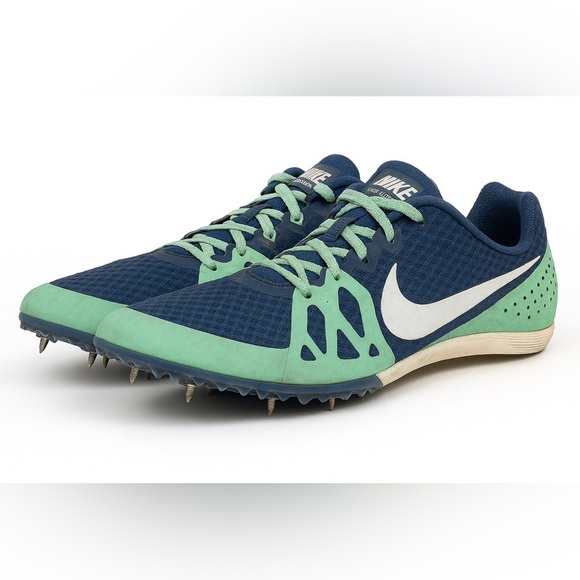 Nike Zoom Other - Nike Zoom Rival M8 Track Spikes Men’s 9.5 Unisex Blue Green​